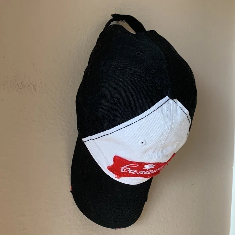 Distressed Canada Trucker Hat